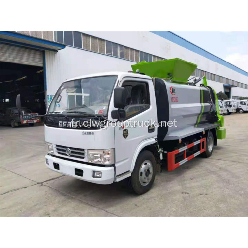 Dongfeng collection camion à ordures déchets déchets alimentaires